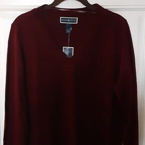 Karen Scott Burgandy Sweater